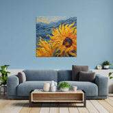 handmade canvas painting wall art
